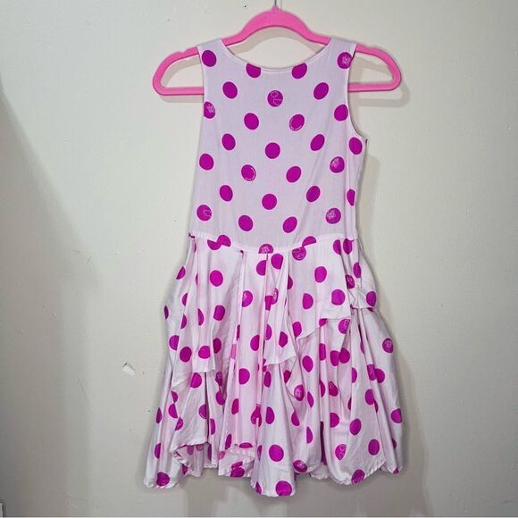 Little Marc Jacobs Blue Polka Dot Dress - Picture 5 of 5